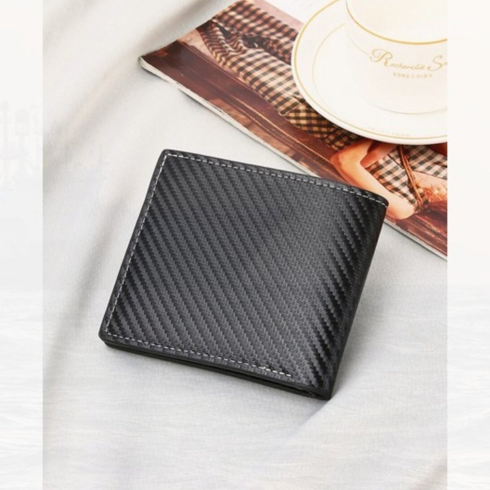 New Weave Embossed Small Wallet 189